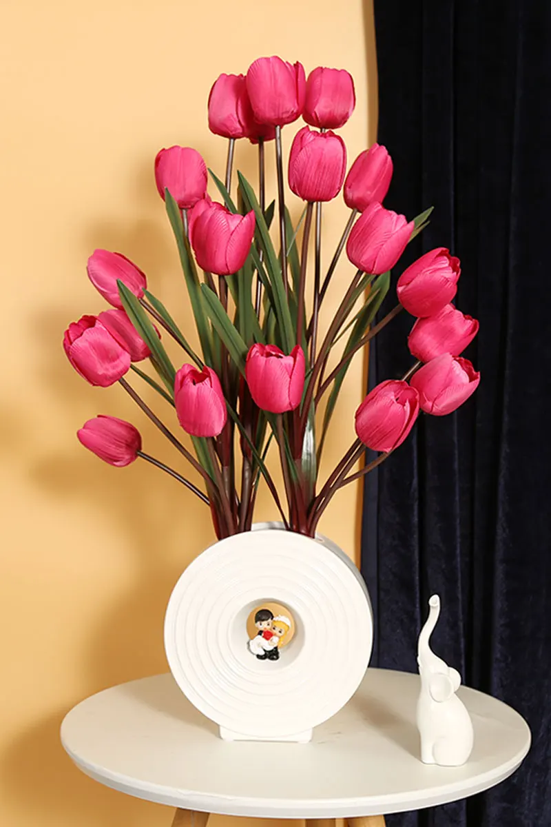Home Decor Artificial Tulips Butterfly Orchid Magnolia Silk Flower Simulation Tulip Flowers Indoor Decoration Ornaments Potted
Home Decor Artificial Tulips Butterfly Orchid Magnolia Silk Flower Simulation Tulip Flowers Indoor Decoration Ornaments Potted