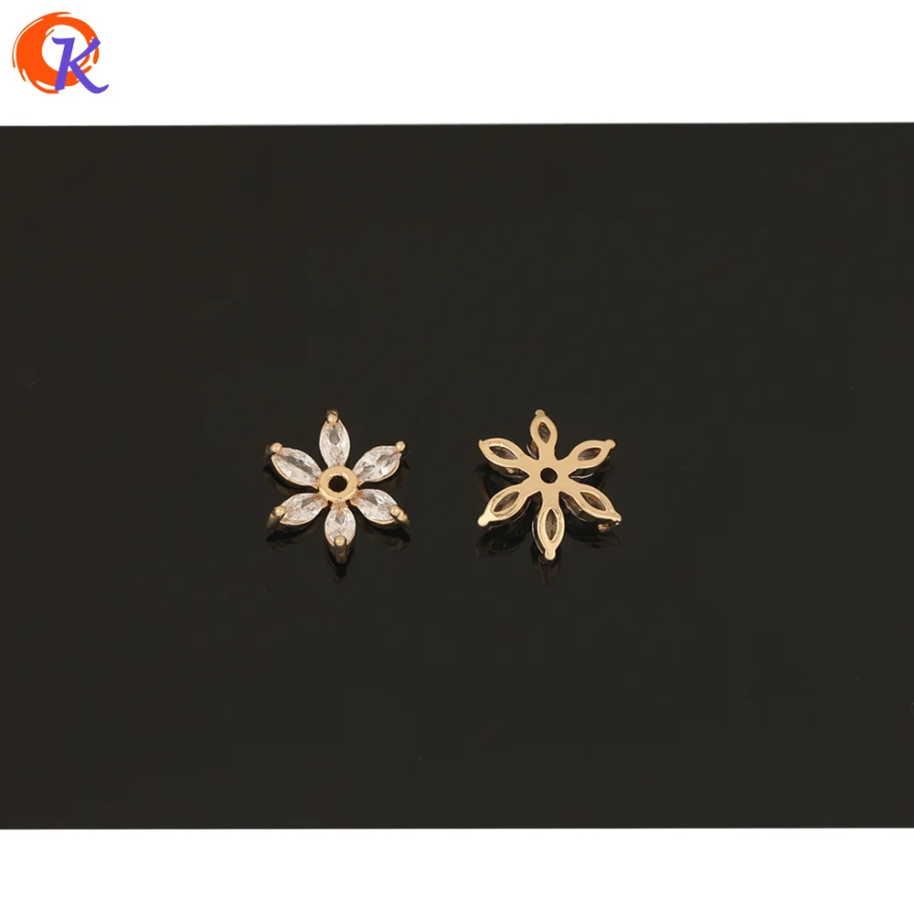 Cordial Design 50Pcs 14*14MM Jewelry Accessories/Hand Made/CZ Charms/Flower Shape/Earring Findings/Pendant/DIY Jewelry Making
Cordial Design 50Pcs 14*14MM Jewelry Accessories/Hand Made/CZ Charms/Flower Shape/Earring Findings/Pendant/DIY Jewelry Making