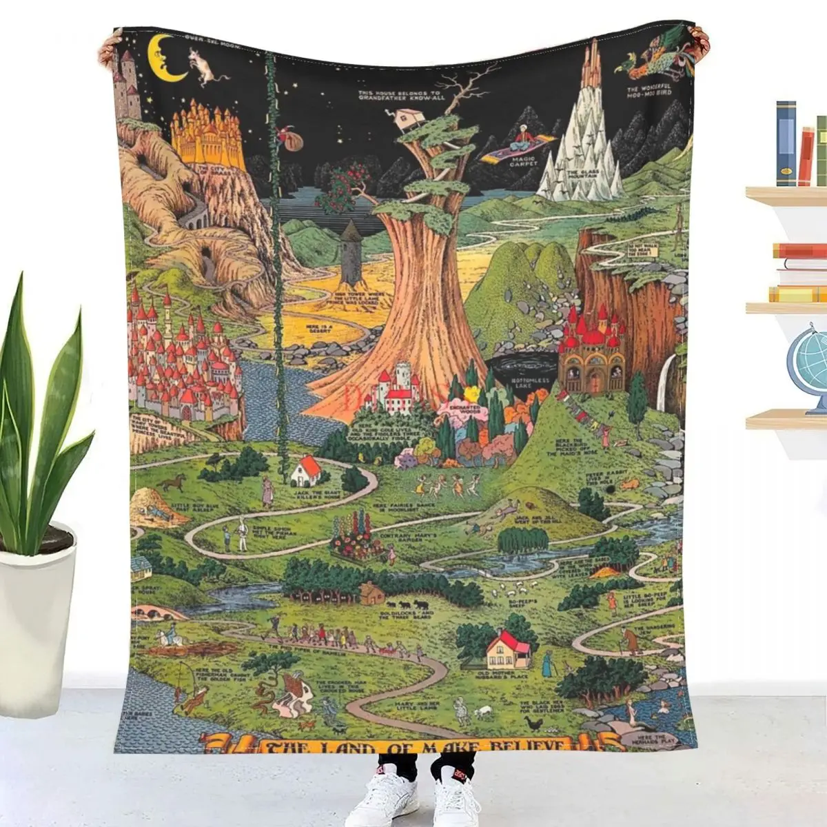 The Land Of Make Believe 3D Printed Flannel Throw Blanket Bedspread Sofa blankets
The Land Of Make Believe 3D Printed Flannel Throw Blanket Bedspread Sofa blankets