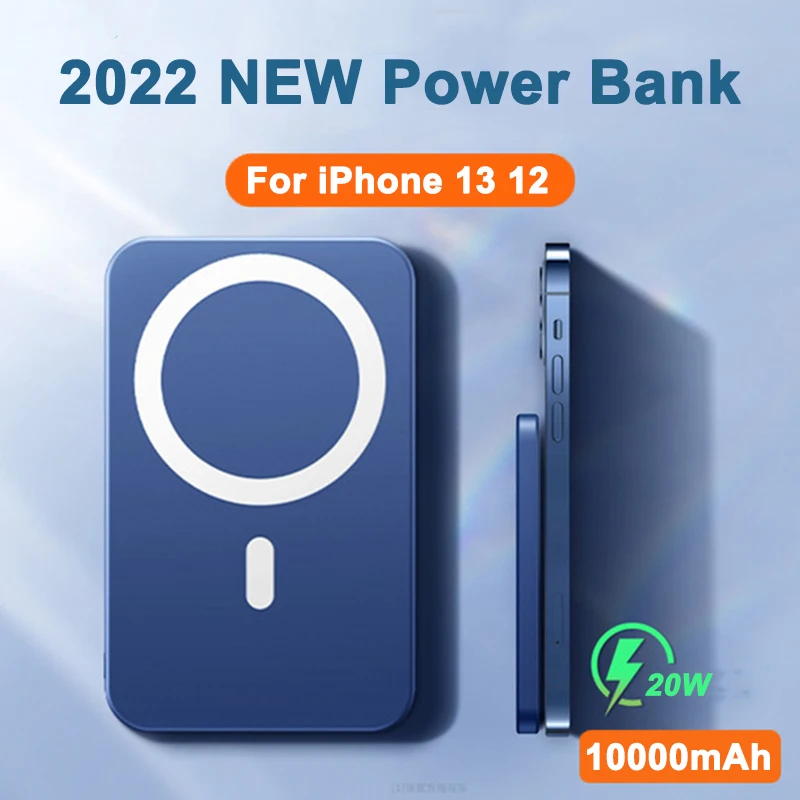 Bneseus 10000mAh Portable Magnetic Powerbank 15W QI Wireless Charger for iPhone 12 13 Pro Max Xiaomi External Battery Powerbank
Bneseus 10000mAh Portable Magnetic Powerbank 15W QI Wireless Charger for iPhone 12 13 Pro Max Xiaomi External Battery Powerbank