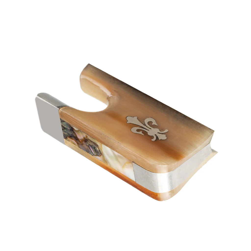 BOWORK Master White & Yellow Ox Horn Viola Bow Frog Replacement Viola Bow Parts For Professional Viola Makers
BOWORK Master White & Yellow Ox Horn Viola Bow Frog Replacement Viola Bow Parts For Professional Viola Makers