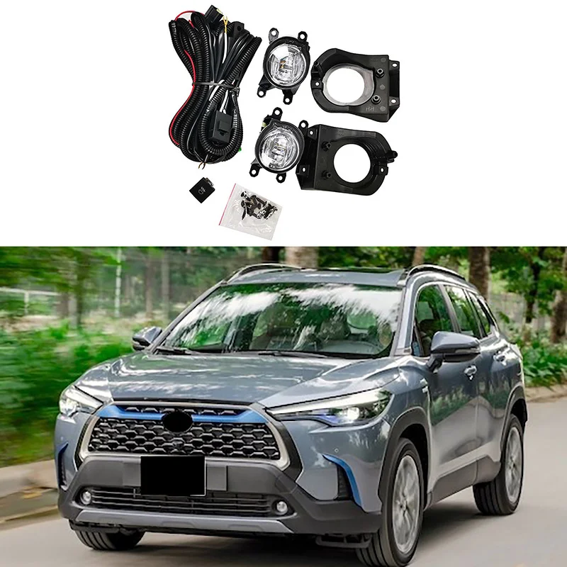 1 Pair Replacement Bumper Clear Lens Fog Light Assembly Fit for Toyota COROLLA CROSS 2020
1 Pair Replacement Bumper Clear Lens Fog Light Assembly Fit for Toyota COROLLA CROSS 2020