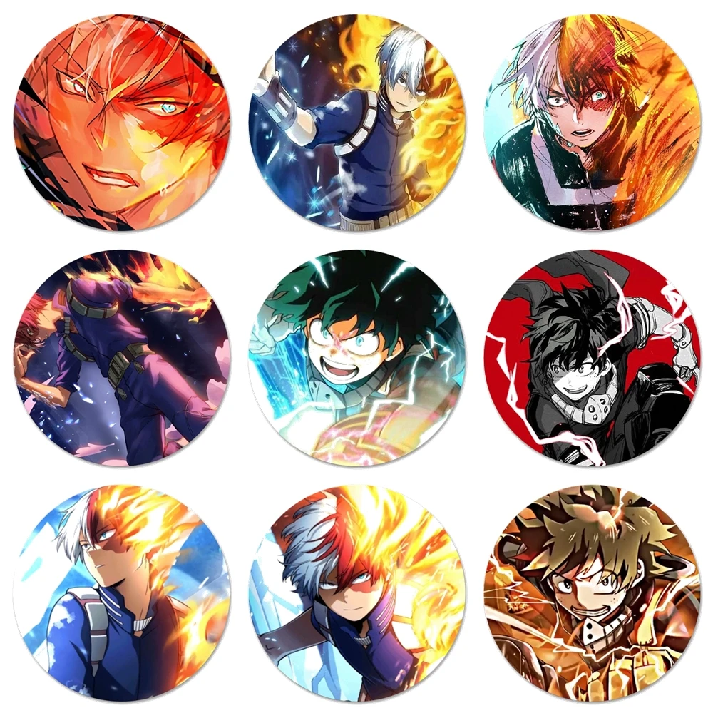 My hero of the Academy anime Todoroki Badge Brooch Pin Accessories For Clothes Backpack Decoration gift 58mm
My hero of the Academy anime Todoroki Badge Brooch Pin Accessories For Clothes Backpack Decoration gift 58mm