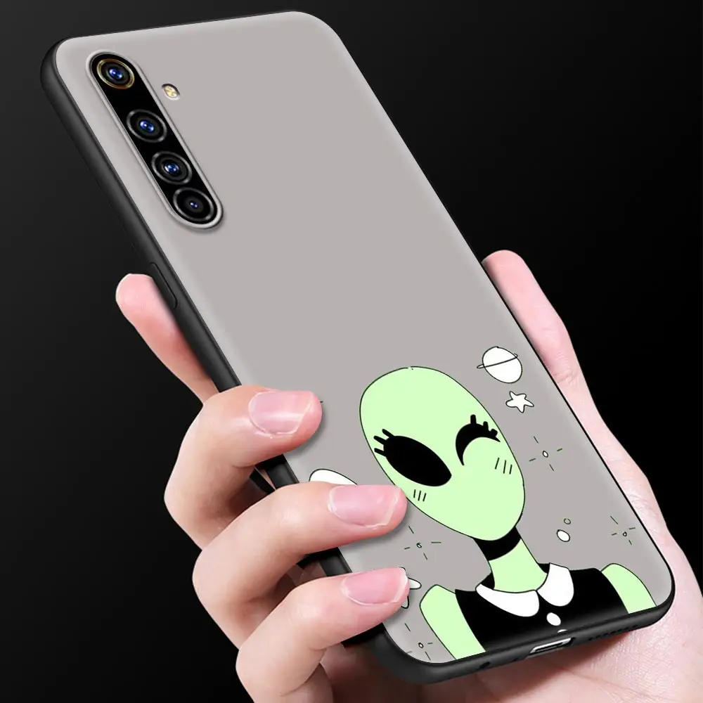 Cartoon alien cute Phone Case For OPPO A9 Realme Reno 6 C3 7 5 X7 X50 Pro 5G XT V3 X3 2020 Silicone Soft Black Back Cover
Cartoon alien cute Phone Case For OPPO A9 Realme Reno 6 C3 7 5 X7 X50 Pro 5G XT V3 X3 2020 Silicone Soft Black Back Cover