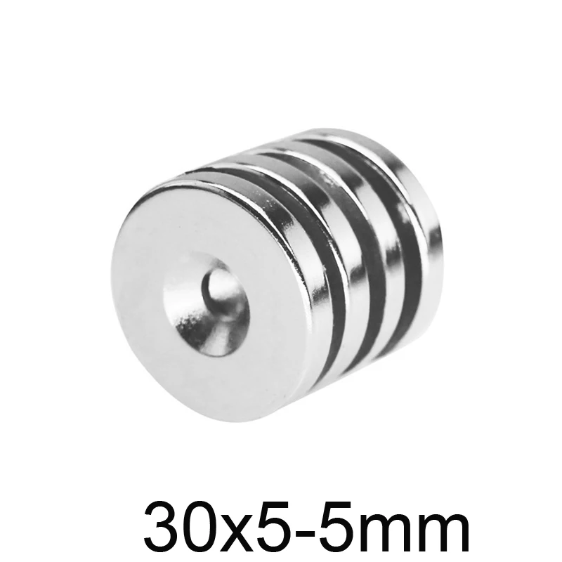 2~30PCS 30X5-5 Strong Magnets 30*5 Hole 5mm Countersunk Neodymium Magnet 30x5-5mm Permanent NdFeB Magnetic 30*5-5 Disc magnet
2~30PCS 30X5-5 Strong Magnets 30*5 Hole 5mm Countersunk Neodymium Magnet 30x5-5mm Permanent NdFeB Magnetic 30*5-5 Disc magnet