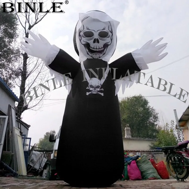 Top sale holiday theme giant black inflatable Halloween ghost models for yard decoration
Top sale holiday theme giant black inflatable Halloween ghost models for yard decoration