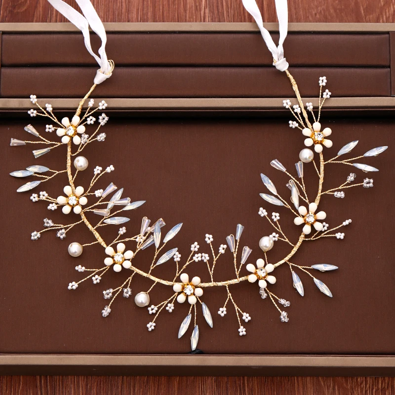 Wedding Hair Accessories Crystal Pearl Headband Bridal Tiara Handmade Flower Headband Wedding Headpiece For Women Hair Jewelry
Wedding Hair Accessories Crystal Pearl Headband Bridal Tiara Handmade Flower Headband Wedding Headpiece For Women Hair Jewelry