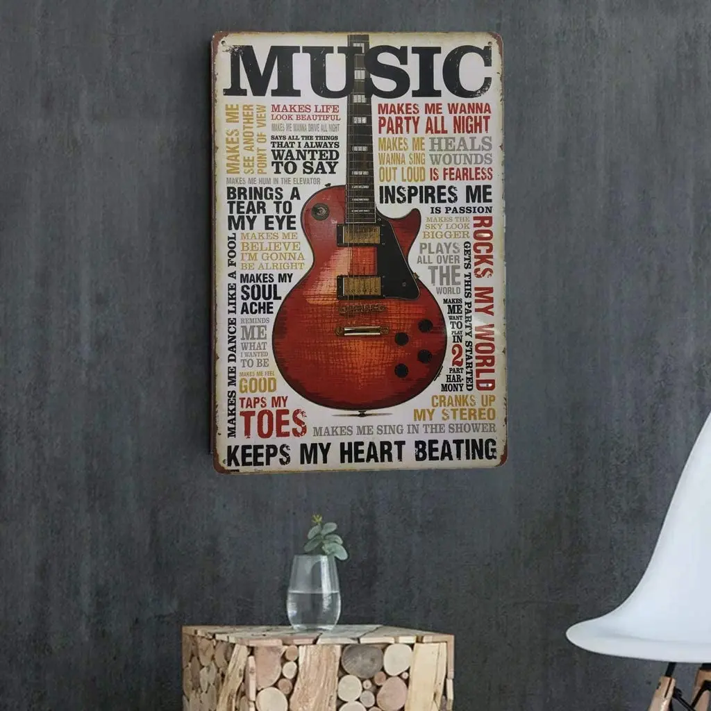 AIQIBAO Metal Vintage Tin Sign Decor-Rock Festival for Movie House Bar Pub Funny Wall Retro Art Sign 12X 8
AIQIBAO Metal Vintage Tin Sign Decor-Rock Festival for Movie House Bar Pub Funny Wall Retro Art Sign 12X 8