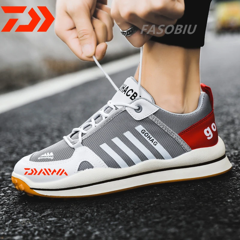 2021 Daiwa Men Outdoor Sport Fishing Shoes Mesh Fabric Camping Mountain Climbing Shoes Trekking Sneakers Fishing Climbing Shoes
2021 Daiwa Men Outdoor Sport Fishing Shoes Mesh Fabric Camping Mountain Climbing Shoes Trekking Sneakers Fishing Climbing Shoes