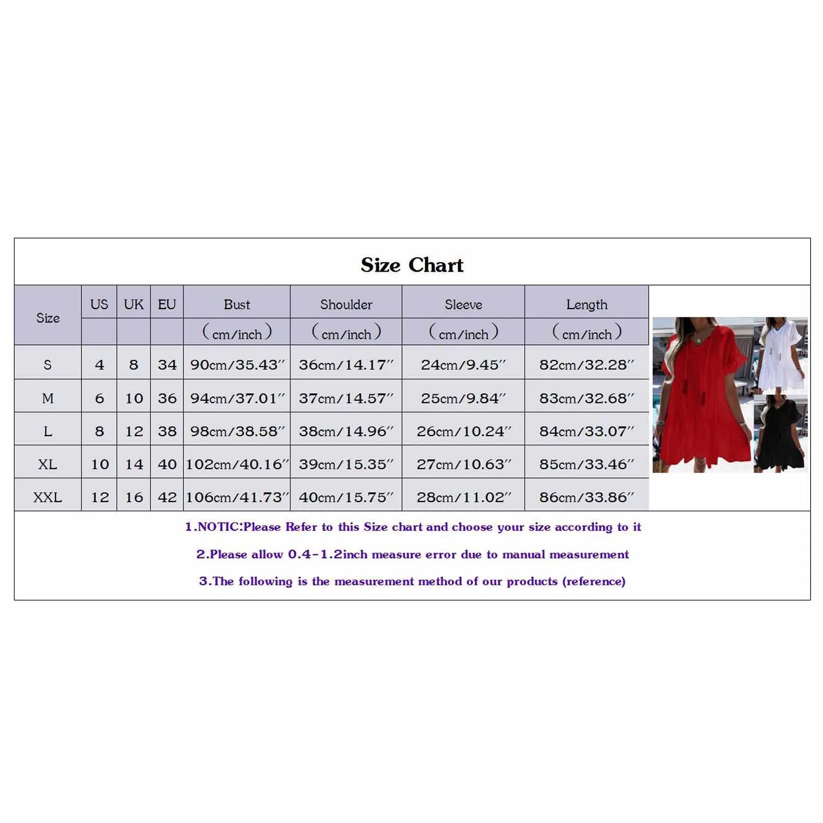 Women's Casual Solid Dress V-neck Ruffle Edge Loose Knee Length Sundress Summer Beach Fashion Draw String Sleeve Chic Dress #T3G
Women's Casual Solid Dress V-neck Ruffle Edge Loose Knee Length Sundress Summer Beach Fashion Draw String Sleeve Chic Dress #T3G
