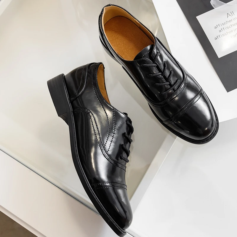 Fashion Genuin Leather Cross Tied Chunky low Heels Working Shoes For Women 2021 Spring Office Lady Thick Heels Pumps Lady
Fashion Genuin Leather Cross Tied Chunky low Heels Working Shoes For Women 2021 Spring Office Lady Thick Heels Pumps Lady