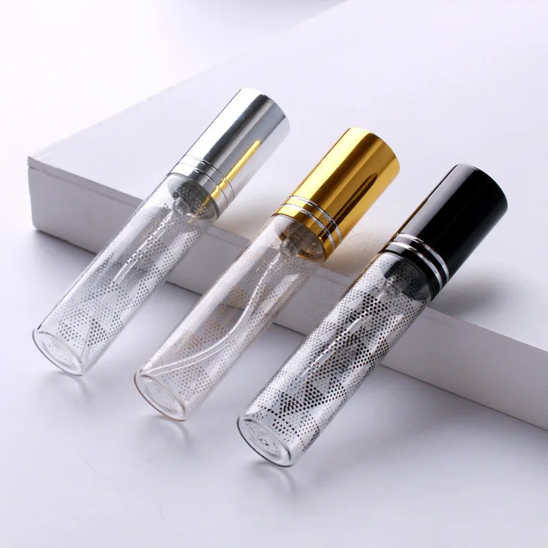 10ml Portable Triangle Decorative Pattern Glass Perfume Spray Bottle Empty Cosmetic Mini Refillable Bottles Cosmetic Container
10ml Portable Triangle Decorative Pattern Glass Perfume Spray Bottle Empty Cosmetic Mini Refillable Bottles Cosmetic Container