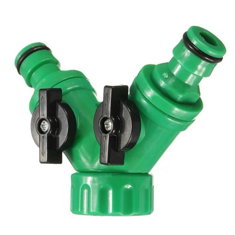 Valve Water Pipe Connector 2 Way Screw Hose Pipe Splitter Connector Adaptor Irrigation Water Pipe Joint Garden Hardware Tool
Valve Water Pipe Connector 2 Way Screw Hose Pipe Splitter Connector Adaptor Irrigation Water Pipe Joint Garden Hardware Tool