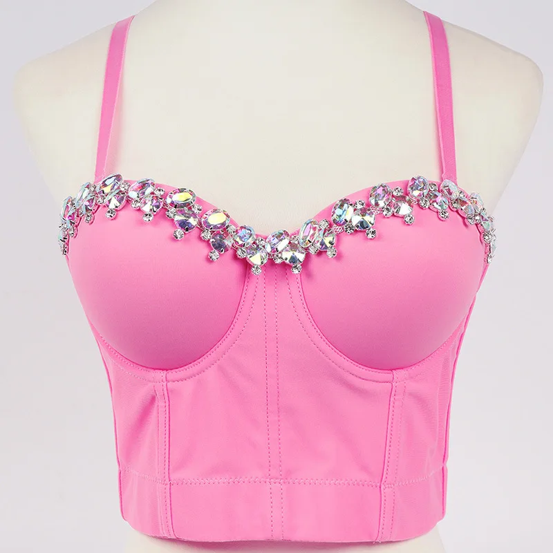Mayata Rhinestone Corset Top Bralette Pink Breathable Casual Crop Camis Femme Fairy Core Women Clothing 2021
Mayata Rhinestone Corset Top Bralette Pink Breathable Casual Crop Camis Femme Fairy Core Women Clothing 2021