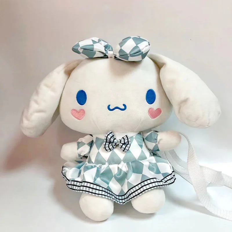 Японский мультяшный рюкзак My Melody Cinnamoroll 30 см, мягкая плюшевая анимэ кукла, милые детские игрушки для девочек, подарок
Японский мультяшный рюкзак My Melody Cinnamoroll 30 см, мягкая плюшевая анимэ кукла, милые детские игрушки для девочек, подарок
