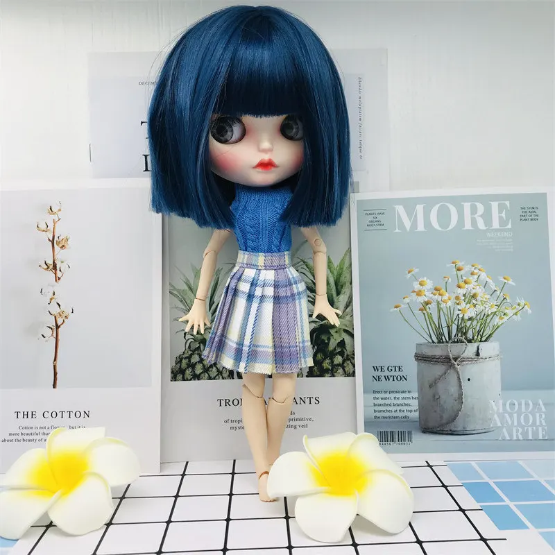Новинка 2 шт. Модный трикотажный топ и юбка 30 см Одежда для кукол Барби Blyth Azone BJD 1/6 платье для куклы
Новинка 2 шт. Модный трикотажный топ и юбка 30 см Одежда для кукол Барби Blyth Azone BJD 1/6 платье для куклы