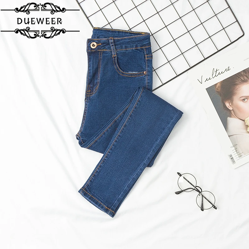Dueweer Jeans Women Ankle-length Pencil Trousers Skinny Casual Fashion Classic Office Slim Fitness Ulzzang Chic Pants
Dueweer Jeans Women Ankle-length Pencil Trousers Skinny Casual Fashion Classic Office Slim Fitness Ulzzang Chic Pants