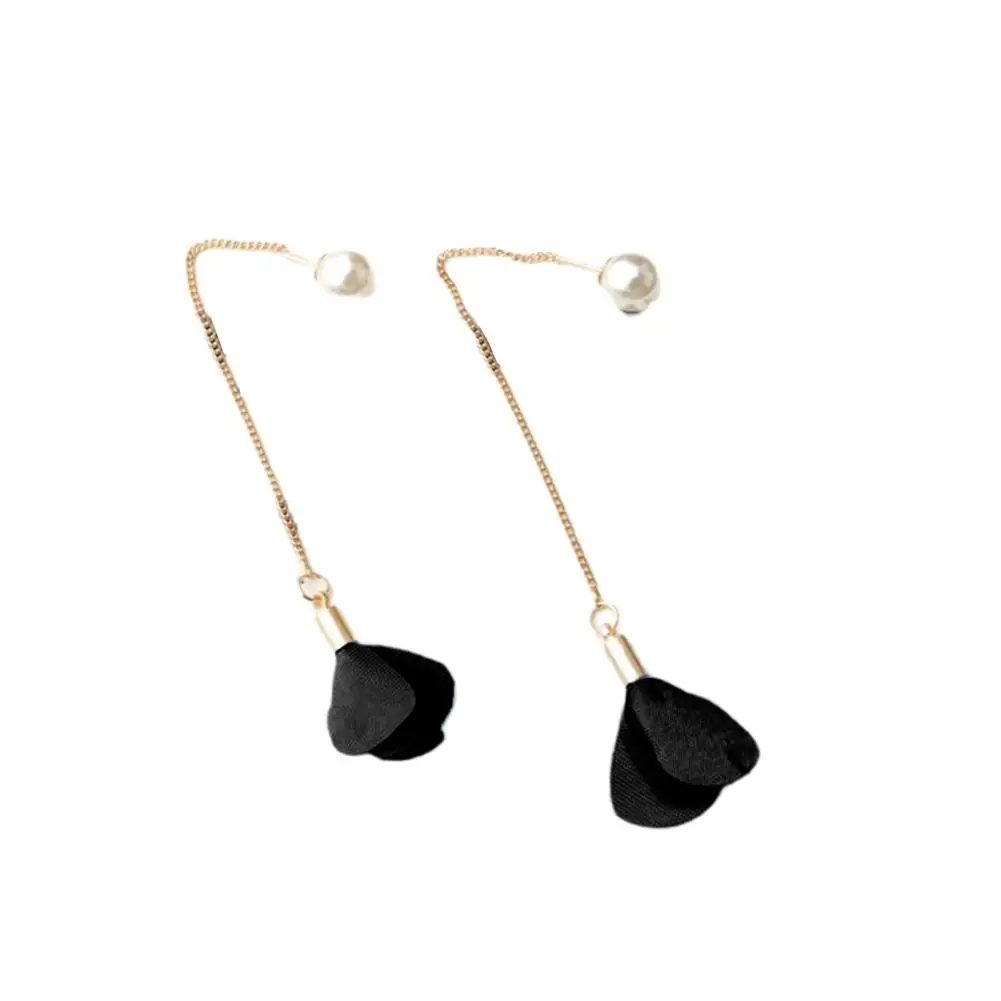 Elegant Earrings Flower Tassel Women Imitation Pearl Long Ear Linear Earrings for Dating
Elegant Earrings Flower Tassel Women Imitation Pearl Long Ear Linear Earrings for Dating