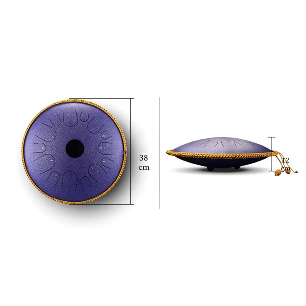 Ethereal Drum 14-inch 14-tone C-tune UFO Hollow Tongue Drum Percussion Instrument Hand Drummer Knocking Empty Color Drum
Ethereal Drum 14-inch 14-tone C-tune UFO Hollow Tongue Drum Percussion Instrument Hand Drummer Knocking Empty Color Drum