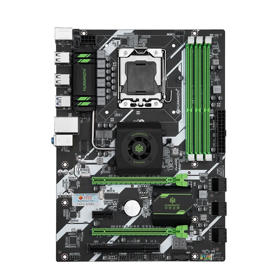 HUANANZHI X58 DELUXE LGA1366 Motherboard 3xDDR3 Memory with Slot North Bridge fan cooling 8 layer PCB RAM max up to 48G
HUANANZHI X58 DELUXE LGA1366 Motherboard 3xDDR3 Memory with Slot North Bridge fan cooling 8 layer PCB RAM max up to 48G