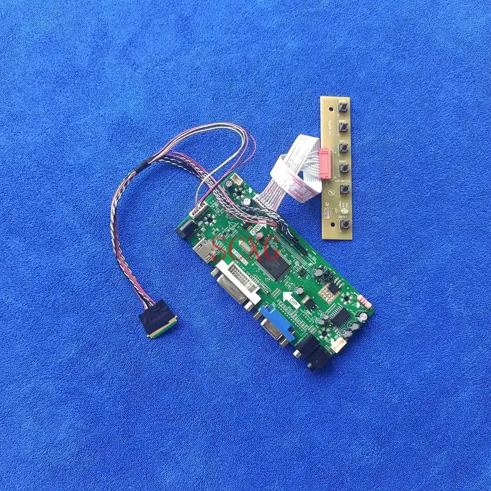 LCD screen drive controller board 60Hz WLED DIY Kit M.NT68676 DVI VGA HDMI-compatible 40 Pin LVDS Fit B156XW02/B156XW03 1366*768
LCD screen drive controller board 60Hz WLED DIY Kit M.NT68676 DVI VGA HDMI-compatible 40 Pin LVDS Fit B156XW02/B156XW03 1366*768