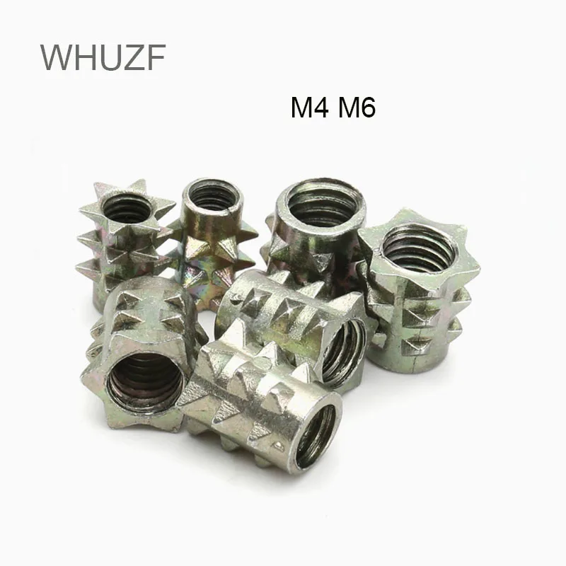 WHUZF 10 шт. стандартные детали, гайка для мебели, шип, гайка с шипами, гайка для мебели, цинковый сплав M4 * 10 мм M6 * 10 мм
WHUZF 10 шт. стандартные детали, гайка для мебели, шип, гайка с шипами, гайка для мебели, цинковый сплав M4 * 10 мм M6 * 10 мм