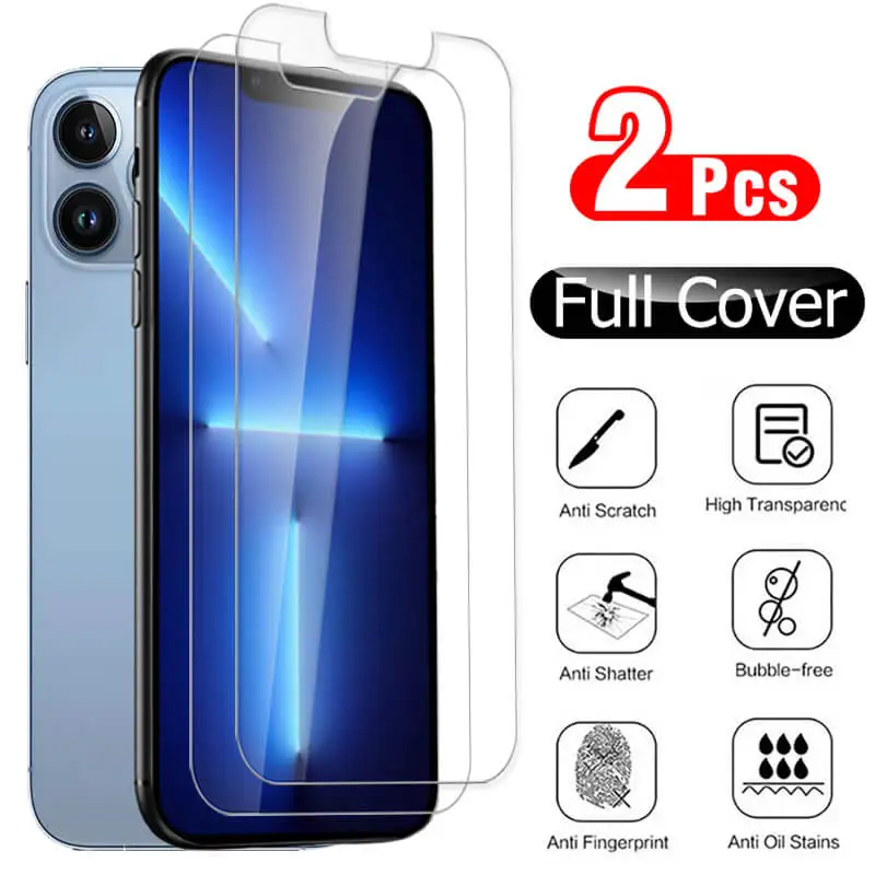 2 шт. 9H закаленное стекло для iphone 13 12 11 Pro Max Mini Защита экрана для iPhone 13 Pro Max X XS XR XSMax пленка
2 шт. 9H закаленное стекло для iphone 13 12 11 Pro Max Mini Защита экрана для iPhone 13 Pro Max X XS XR XSMax пленка