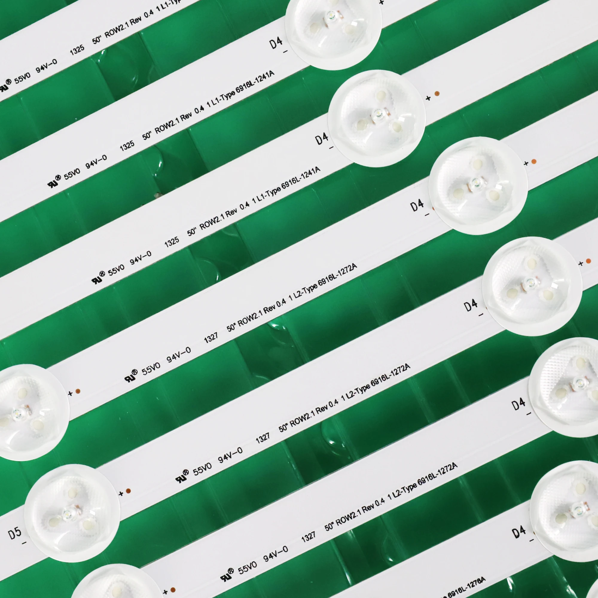 LED Bar strip Array for 50"ROW 2.1 Rev 0.4 backlight 6916L-1273A 6916L-1241A 6916L-1276A 6916L-1272A LG 50LN5400 
LED Bar strip Array for 50"ROW 2.1 Rev 0.4 backlight 6916L-1273A 6916L-1241A 6916L-1276A 6916L-1272A LG 50LN5400