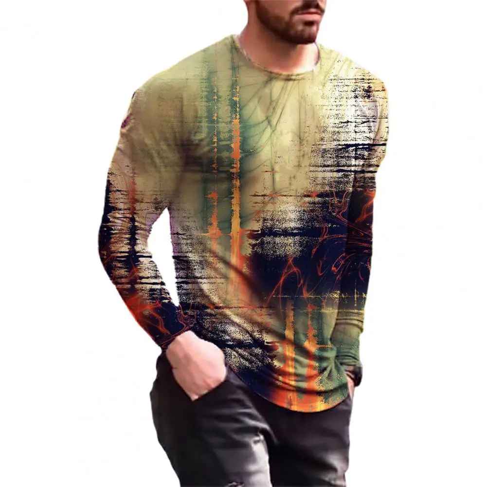 Men Shirt Plus Size Artistic Painting 3D Print Slim Fashion Long-sleeved T-shirt Male Top for Autumn
Men Shirt Plus Size Artistic Painting 3D Print Slim Fashion Long-sleeved T-shirt Male Top for Autumn