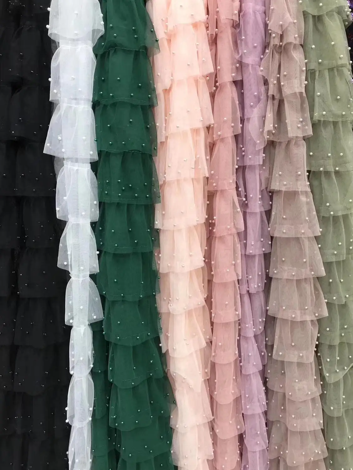 African Lace 2019 French Nigerian Lace Fabric Bridal High Quality BEADS Net Tulle Lace Fabric For Wedding Party DPAU151
African Lace 2019 French Nigerian Lace Fabric Bridal High Quality BEADS Net Tulle Lace Fabric For Wedding Party DPAU151