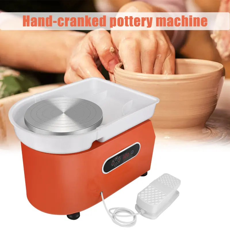 Turning Electric Pottery Wheel Ceramic Machine US/AU Plug 110/220V 350W Ceramic Clay Potters Kit For Ceramic Work Ceramics Tool
Turning Electric Pottery Wheel Ceramic Machine US/AU Plug 110/220V 350W Ceramic Clay Potters Kit For Ceramic Work Ceramics Tool