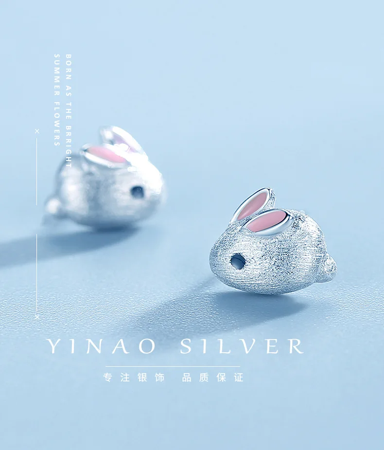 S925 Sterling Silver Cute Bunny Ear Studs Simple Compact Exquisite Three-Dimensional Animal Elegant High-End Earrings for women
S925 Sterling Silver Cute Bunny Ear Studs Simple Compact Exquisite Three-Dimensional Animal Elegant High-End Earrings for women
