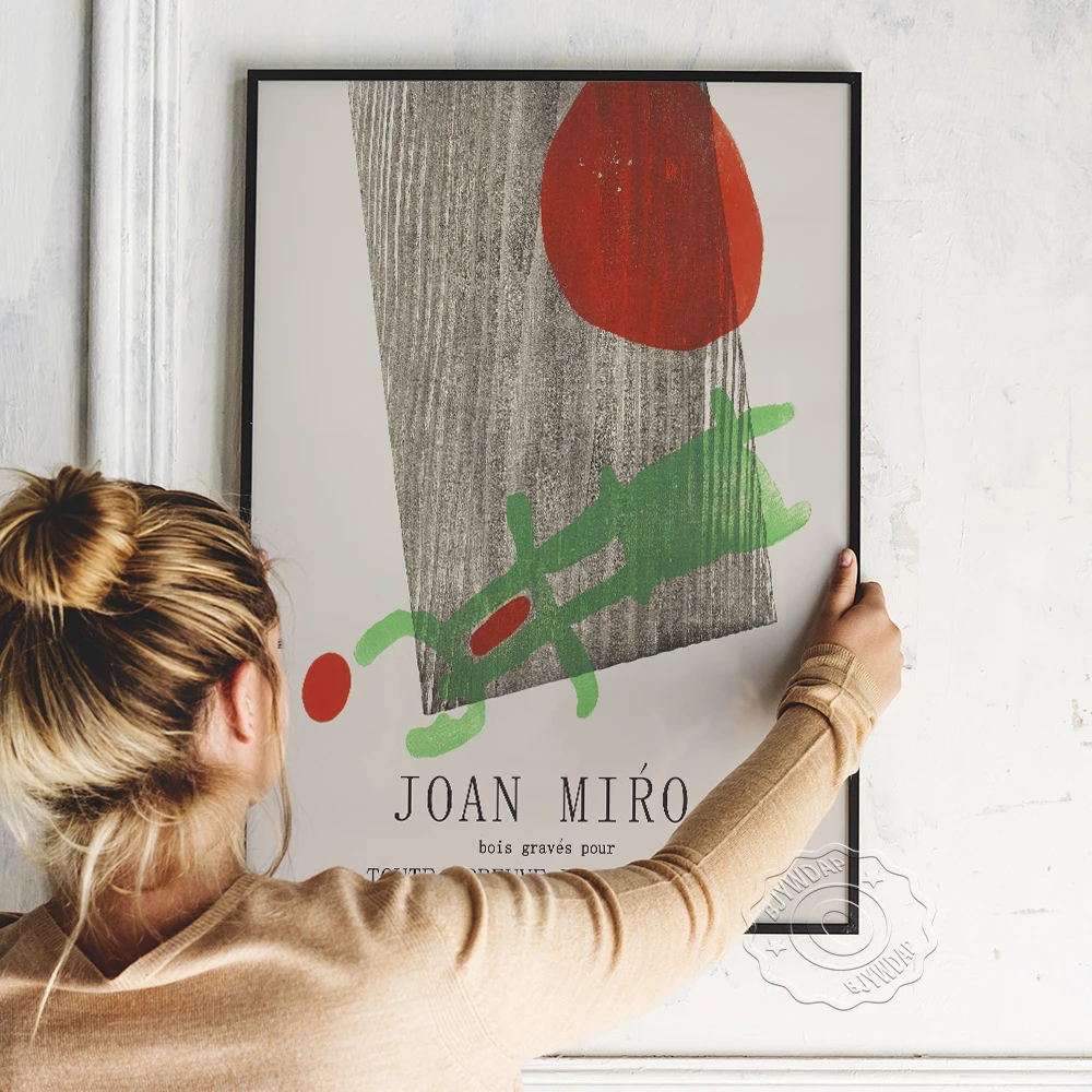 Joan Miro Exhibition Museum Poster, Spanish Postmodern Artist Art Prints, Surrealism Abstract Wall Art, Vintage Art Home Decor
Joan Miro Exhibition Museum Poster, Spanish Postmodern Artist Art Prints, Surrealism Abstract Wall Art, Vintage Art Home Decor