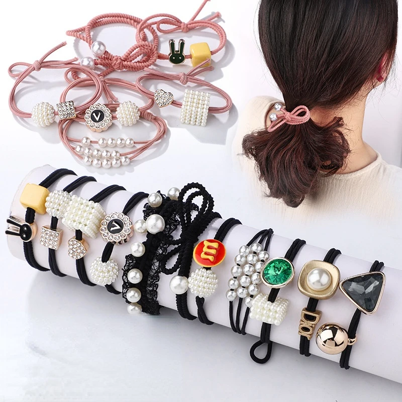 11 Pcs/Set Cute Rabbit Bow Pearls Elastic Hair Bands for Women Girls Sweet Scrunchie Rubber Bands Hair Tie Kids Hair Accessories
11 Pcs/Set Cute Rabbit Bow Pearls Elastic Hair Bands for Women Girls Sweet Scrunchie Rubber Bands Hair Tie Kids Hair Accessories