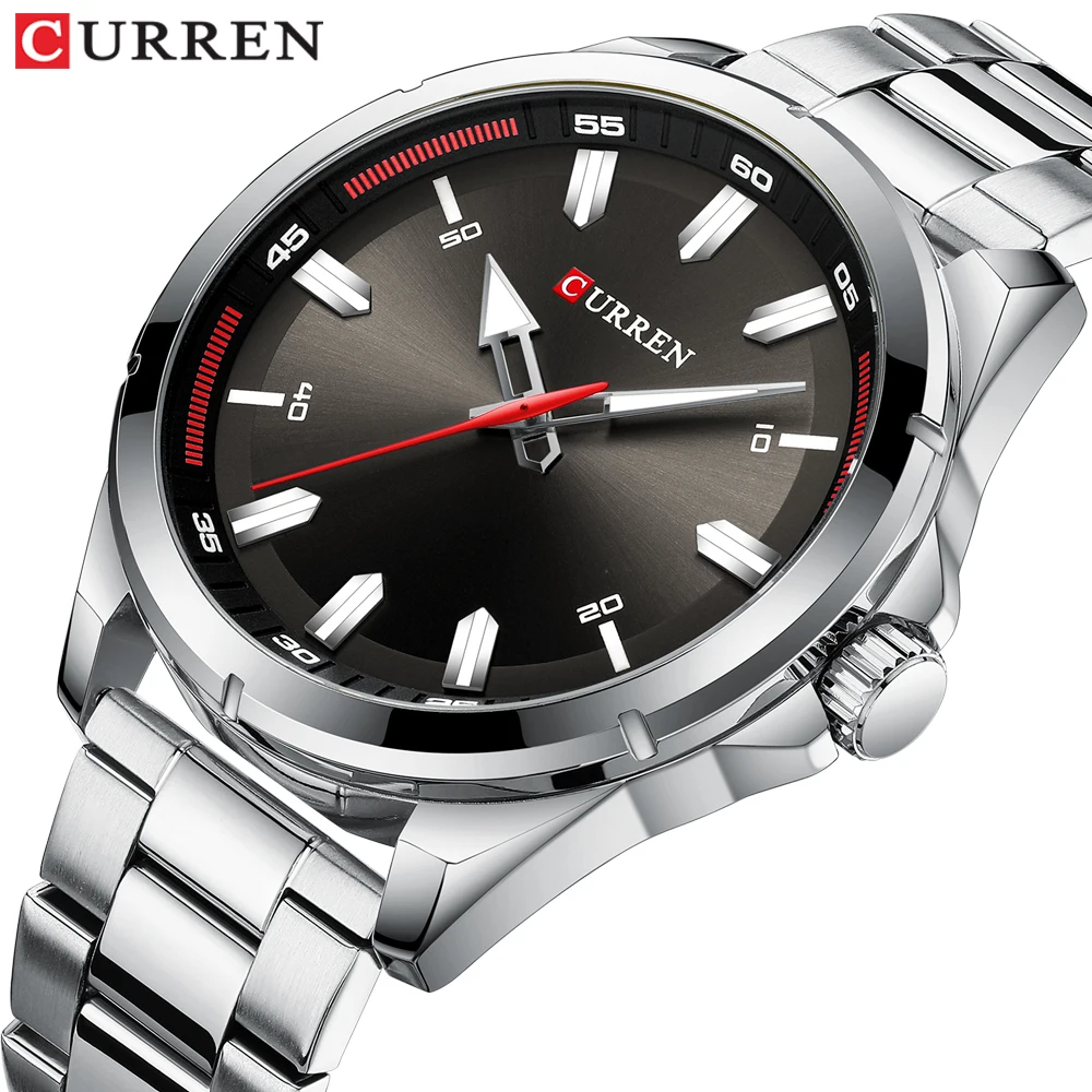 CURREN Fashion Men's Watch with Stainless Steel Strap Simple Creative Quartz Wristwatch for Men Clock erkek kol saati Waterproof
CURREN Fashion Men's Watch with Stainless Steel Strap Simple Creative Quartz Wristwatch for Men Clock erkek kol saati Waterproof
