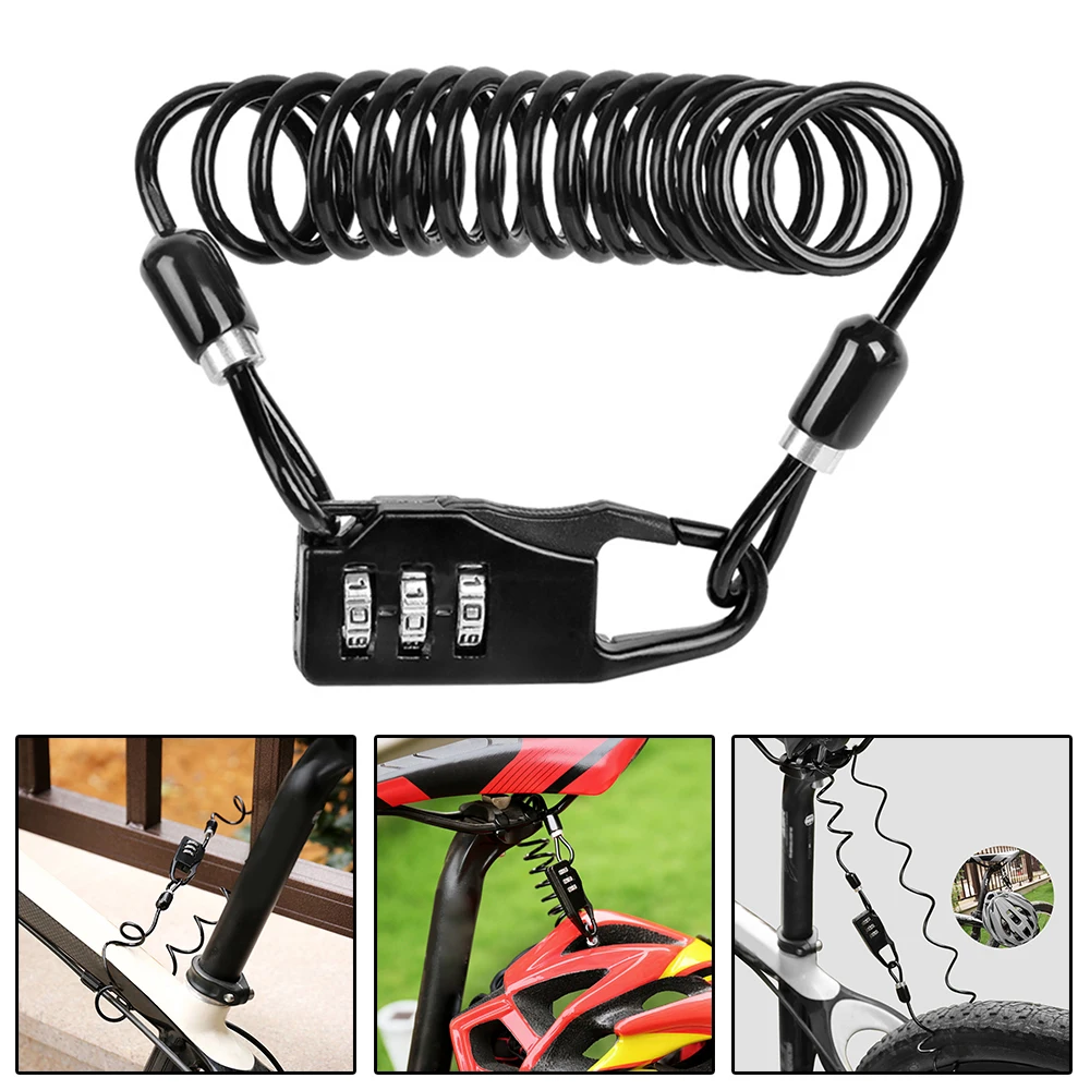 1pcs Bicycle Lock Zinc Alloy Cable Lock Digit Combination Password Anti Theft Strong Chain Portable Quickly Locked Bicycle Parts
1pcs Bicycle Lock Zinc Alloy Cable Lock Digit Combination Password Anti Theft Strong Chain Portable Quickly Locked Bicycle Parts