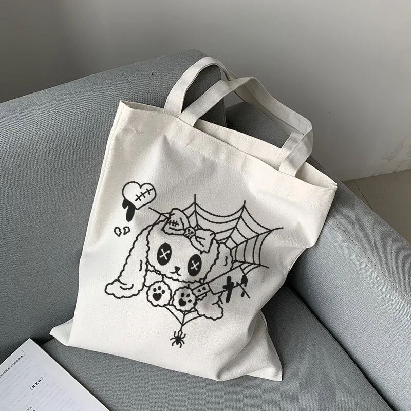 Японская Холщовая Сумка y2k Kawaii cat в стиле Харадзюку, шикарные сумки для покупок Ulzzang ins, женские сумки на плечо, Вместительная женская сумка 
Японская Холщовая Сумка y2k Kawaii cat в стиле Харадзюку, шикарные сумки для покупок Ulzzang ins, женские сумки на плечо, Вместительная женская сумка