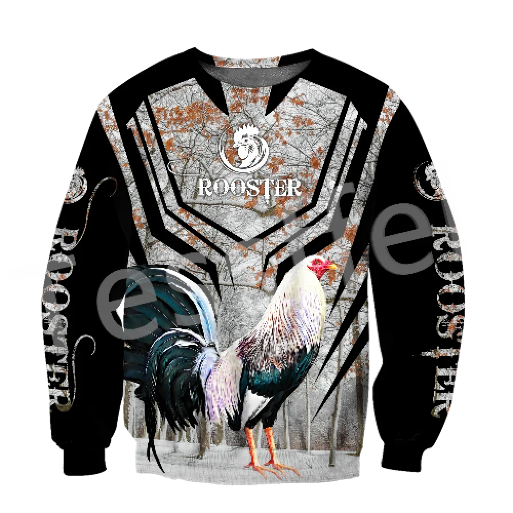 Tessffel Animal Chicken Rooster Funny Crewneck Tracksuit Pullover Long Sleeve 3DPrint NewFashion Harajuku Casual Zip Hoodies B-7
Tessffel Animal Chicken Rooster Funny Crewneck Tracksuit Pullover Long Sleeve 3DPrint NewFashion Harajuku Casual Zip Hoodies B-7
