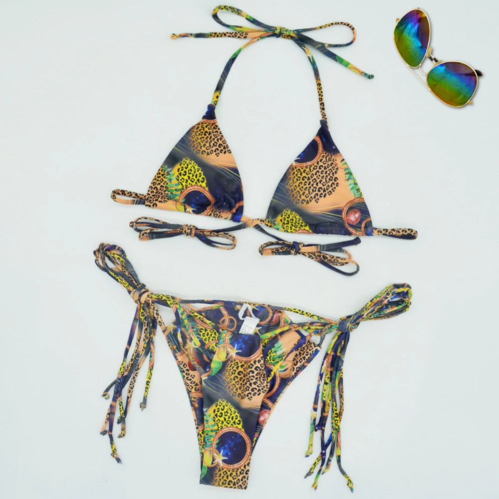2021 New Print Bikini Bandage Bikini Set Push Up Swimsuit Women Hollow Out Swimwear Brazilian Bathing Suits Summer Beach Wear XL
2021 New Print Bikini Bandage Bikini Set Push Up Swimsuit Women Hollow Out Swimwear Brazilian Bathing Suits Summer Beach Wear XL