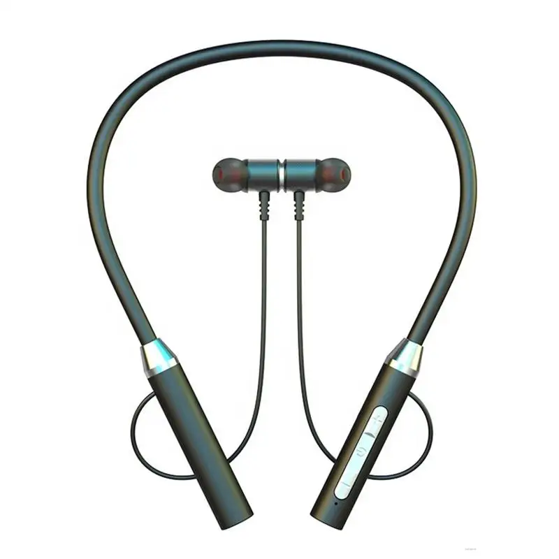 Wireless Bluetooth Sport Headphone Neck Hanging Universal 9D Surround Stereo Sound Headset
Wireless Bluetooth Sport Headphone Neck Hanging Universal 9D Surround Stereo Sound Headset
