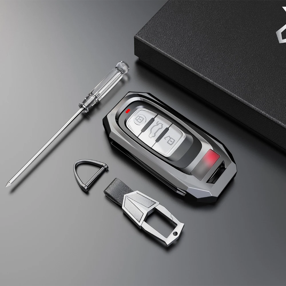 Zinc Alloy Car Key Cover For Audi AA4/A5/A6/A6L/A7/A8/A8L/Q5/S5/S6/S7/S8 Q7/A4L/A4/Q50L/Q5L/A5/S4/TT/TTS/TTRS Protective shell
Zinc Alloy Car Key Cover For Audi AA4/A5/A6/A6L/A7/A8/A8L/Q5/S5/S6/S7/S8 Q7/A4L/A4/Q50L/Q5L/A5/S4/TT/TTS/TTRS Protective shell