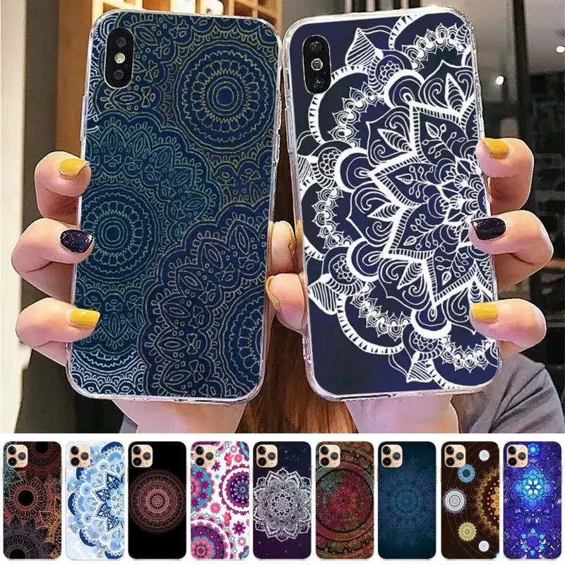 Mandala Flower Phone Case for iPhone 13 11 12 13 mini pro XS MAX 8 7 6 6S Plus X 5S SE 2020 XR cover
Mandala Flower Phone Case for iPhone 13 11 12 13 mini pro XS MAX 8 7 6 6S Plus X 5S SE 2020 XR cover