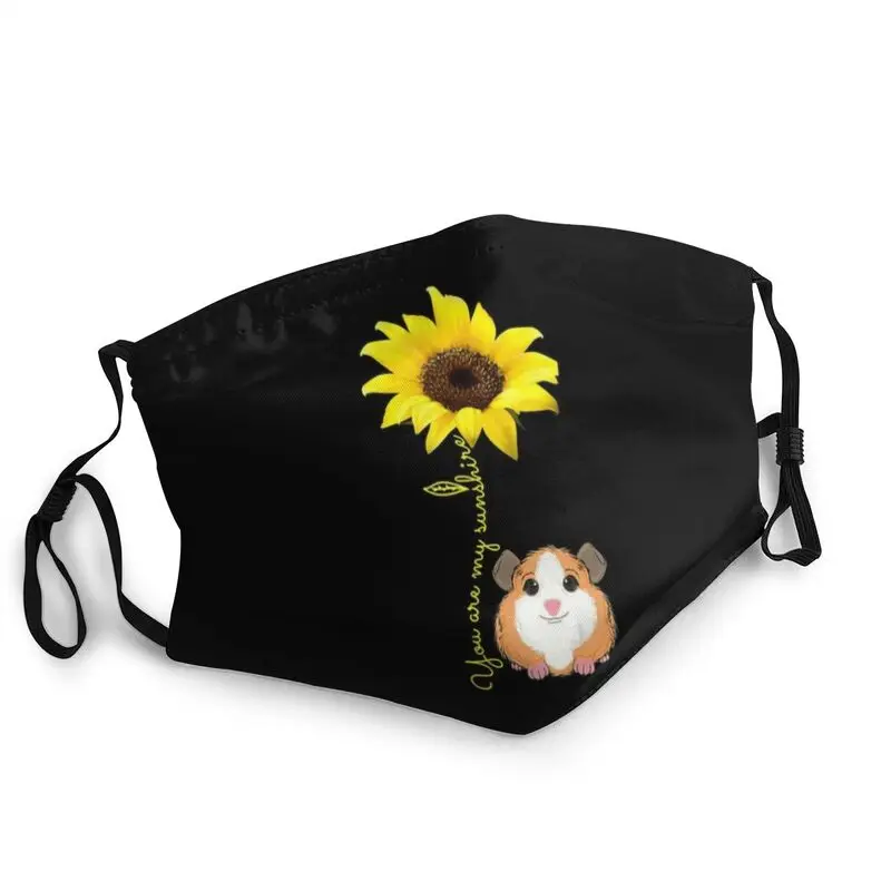 С принтом You Are My Sunshine подсолнечника свинки дышащие сандалии с открытым носком и