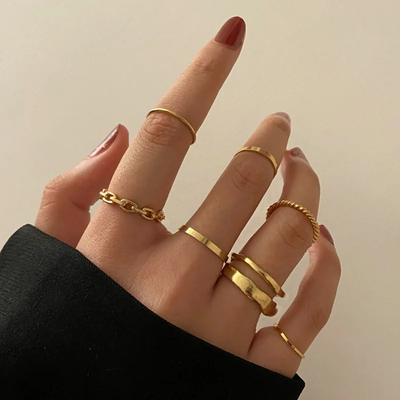 Fashion Jewelry Rings Set Hot Selling Metal Alloy Hollow Round Opening Women Finger Ring For Girl Lady Party Wedding Gifts
Fashion Jewelry Rings Set Hot Selling Metal Alloy Hollow Round Opening Women Finger Ring For Girl Lady Party Wedding Gifts
