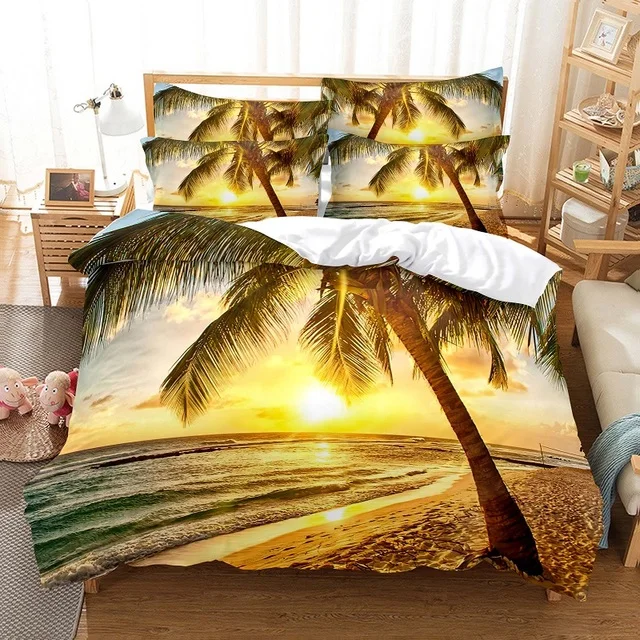 Coconut Tree Bedding Set Scenery Ocean Fashion 3d Duvet Cover Set Comforter Bed Linen Twin Queen King Single Size Dropshipping
Coconut Tree Bedding Set Scenery Ocean Fashion 3d Duvet Cover Set Comforter Bed Linen Twin Queen King Single Size Dropshipping