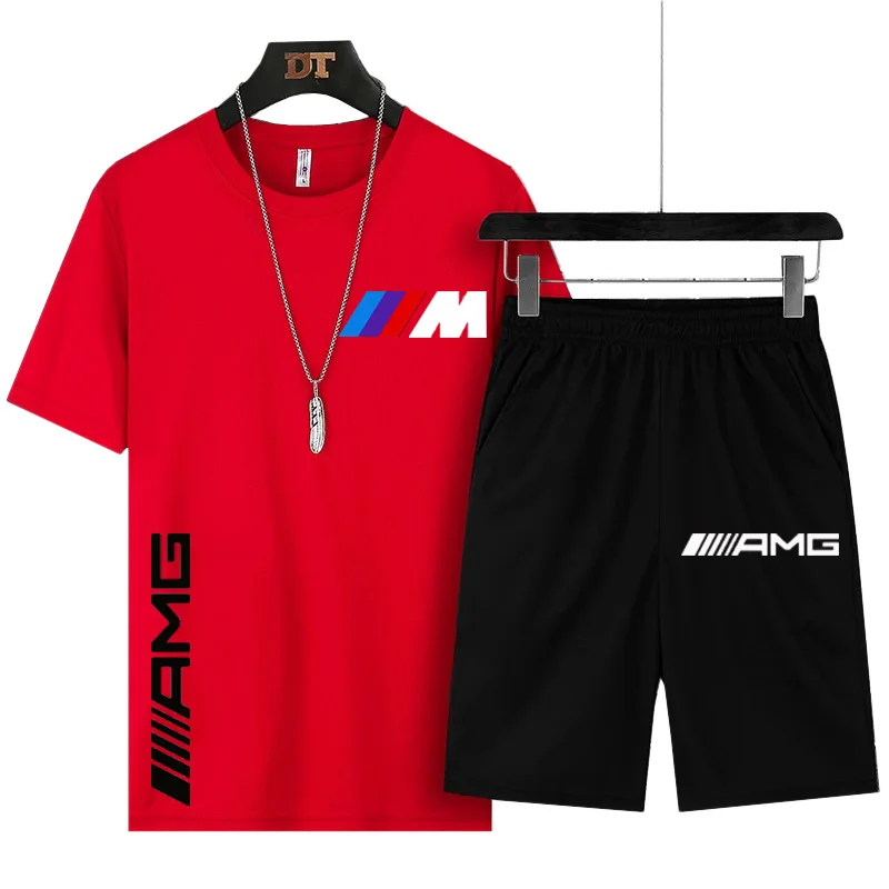 T-Shirts Men's Summer Sets Printing Car Mark Casual O-Neck Sports Short Sleeve T-Shirt Suit Harajuku Graphic Streetwear Tee Top
T-Shirts Men's Summer Sets Printing Car Mark Casual O-Neck Sports Short Sleeve T-Shirt Suit Harajuku Graphic Streetwear Tee Top