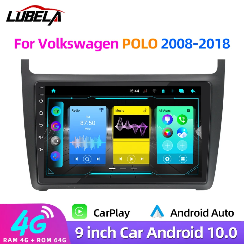 LUBELA-Android 10 Car Radio For VW Volkswagen POLO 5 Sedan 2008-2016 Car GPS Navigation Multimedia Video Player 2 Din Carplay 4G
LUBELA-Android 10 Car Radio For VW Volkswagen POLO 5 Sedan 2008-2016 Car GPS Navigation Multimedia Video Player 2 Din Carplay 4G