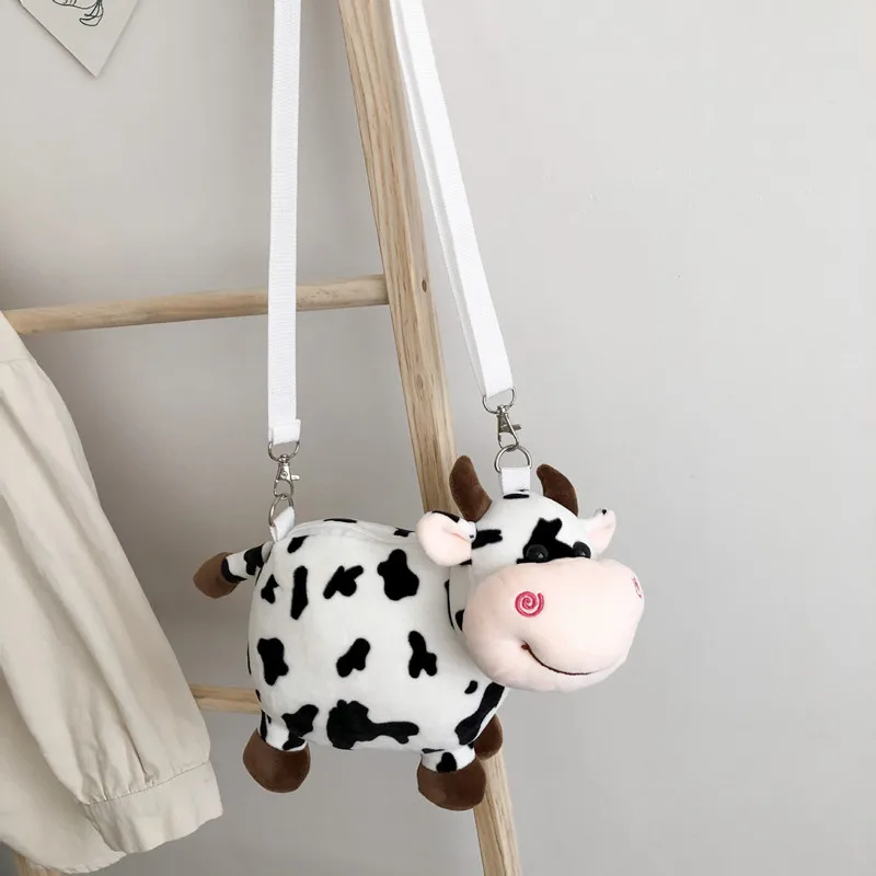 Cute cow plush bag new ins personality ugly messenger bag female cartoon student shoulder bag
Cute cow plush bag new ins personality ugly messenger bag female cartoon student shoulder bag