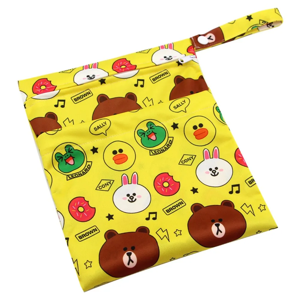 Asenappy 20*25cm Double Pockets Mini Wet Bag Reusable Waterproof PUL Snap Handle Wetbag For Baby Diapers Nappies
Asenappy 20*25cm Double Pockets Mini Wet Bag Reusable Waterproof PUL Snap Handle Wetbag For Baby Diapers Nappies