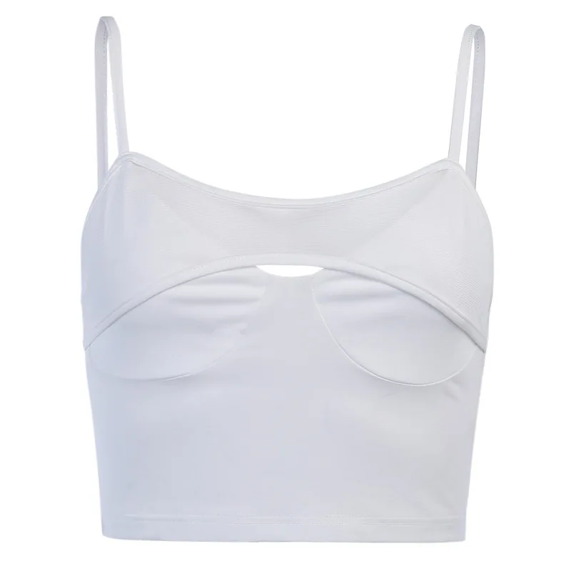Summer 2020 Short Chest Stitching Mesh Adjustable Camisole Women
Summer 2020 Short Chest Stitching Mesh Adjustable Camisole Women